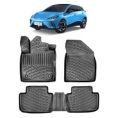 Rizline Mg 4 2022 Sonrası  3D Havuzlu Paspas Siyah thumbnail 1