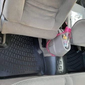 Rizline Peugeot 207 2006-2014  3D Havuzlu Paspas Siyah - 1