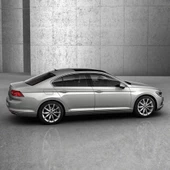 VW Passat B8 2015-2019 Ön Tampon Izgarası Siyah Çıtalı Tip 3G0853671D thumbnail 2