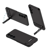 Vendas Samsung Galaxy S24 Plus Kılıf Zore Kamera Korumalı Dikey Standlı Ays Kapak - 2