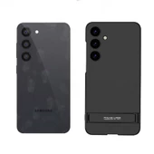 Vendas Samsung Galaxy S24 Plus Kılıf Zore Kamera Korumalı Dikey Standlı Ays Kapak - 7