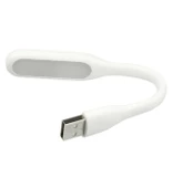 Usb Led Lamba Beyaz Renk Işık Portatif Taşınabilir Gece Lambası Masa Aydınlatma Kamp Pc - 3