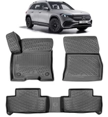 Rizline Mercdes EQB 2021+ 3D Havuzlu Paspas Siyah thumbnail 1