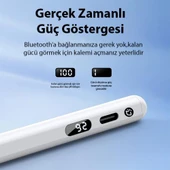 Polham Dux Series Uzun Şarjlı Apple İpad Serisi İçin Stylus Kalem, Hassas Çizim Kalemi, Şarj Durum Göstergeli Kalem - 4