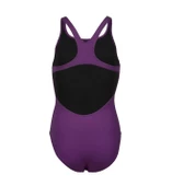Arena Girls Team Swimsuit Swim Pro Solid Çocuk Yüzücü Mayosu 004762911 Mor - 3