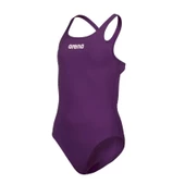 Arena Girls Team Swimsuit Swim Pro Solid Çocuk Yüzücü Mayosu 004762911 Mor - 2
