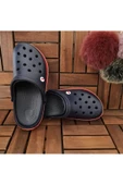 Akınal Bella Unisex Sabo Terlik Hastane Terliği Lacivert-Kırmızı - 2