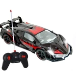 Şarjlı, Işıklı Kumandalı Spor Lamborghini, Farları Yanan Spor Araba 1:14 - 6