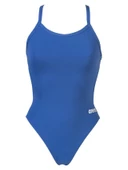 Arena Team Challenge Solid Kadın Yüzücü Mayosu 004766720 Mavi - 1