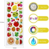 Karateci Çocuk Sticker Çocuklar İçin 3D Puff Çıkartma16,50/6,40 - 3