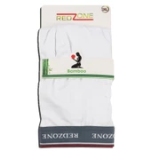 Büyük Beden Likralı Bambu Boxer / Beyaz - 1