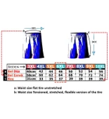 Büyük Beden Likralı Bambu Boxer / Lacivert - 2