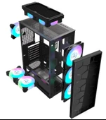 SNT ZEN 211-YG C6 Mid Tower Atx Gaming 4 x Argb Fanlar ve Kontroller Dahil Masaüstü Bilgisayar Kasası (POWER YOK) - 4