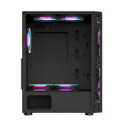 SNT ZEN 211-YG C6 Mid Tower Atx Gaming 4 x Argb Fanlar ve Kontroller Dahil Masaüstü Bilgisayar Kasası (POWER YOK) - 5