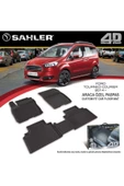 Sahler Ford Couirer 2014-2022  4.5D Havuzlu Paspas Siyah thumbnail 1