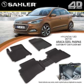 Sahler Hyundai  İ20  2015-2020  4.5D Havuzlu Paspas Siyah thumbnail 1