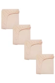 4 Adet Pamuklu ve Lastikli 60 x 120 x 15 cm Penye Bebek Çarşaf - 11