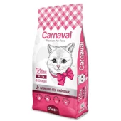 CARNAVAL YAVRU TAVUKLU KEDİ MAMASI 15 KG - 1