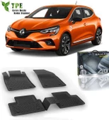 Sahler Renault Clio 5 2020 ve  Sonrası  4.5 D Havuzlu Paspas Siyah thumbnail 1