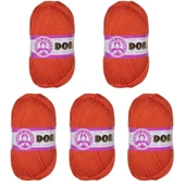 Ören Bayan Dora Örgü İpi Turuncu (031) 5'Li Paket - 1