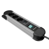 S-link Swapp SPGKS03 1.5m 3G1.5mm2 900 Joule 3Lü Akım Kor. Gri Priz Çoklayıcı 17385 - 3