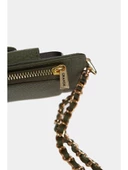 Grande Hakiki Deri Kadın Telefon Çantası Yeşil 2783 thumbnail 5