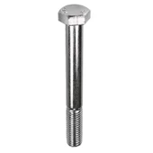 Çelik Cıvata 8X130 DIN931 Beyaz 20 Adet 8.8 Altıköşe - 1