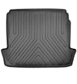 Renault Megane 2 Sedan 2002-2009 Uyumlu Paspas Araca Özel Bagaj Havuzu MBS Siyah thumbnail 2