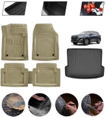 Chery Tiggo 7 Pro 2022-2026 Uyumlu Paspas Araca Özel Bagaj Havuzu MBS Bej thumbnail 1