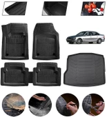 Opel Vectra C 2004-2009 Uyumlu Paspas Araca Özel Bagaj Havuzu MBS Siyah thumbnail 1