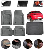 Opel Astra K 2015-2022 Uyumlu Paspas Araca Özel Bagaj Havuzu MBS Gri thumbnail 1