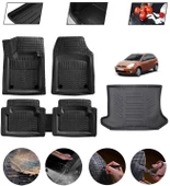 Ford Fiesta 2002-2008 Uyumlu Paspas Araca Özel Bagaj Havuzu MBS Siyah thumbnail 1