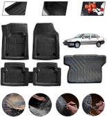 Tofaş Tempra Uyumlu Paspas Araca Özel Bagaj Havuzu MBS Siyah thumbnail 1