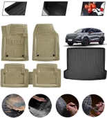 Chery Omoda 5 Uyumlu Paspas Araca Özel Bagaj Havuzu MBS Bej thumbnail 1