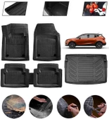 Seat Arona Ust Uyumlu Paspas Araca Özel Bagaj Havuzu MBS Siyah thumbnail 1