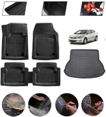 Hyundai Elantra 2011-2015 Uyumlu Paspas Araca Özel Bagaj Havuzu MBS Siyah thumbnail 1