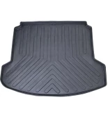 Renault Megane 4 Sedan Çift Cepli 2016-2025 Uyumlu Paspas Araca Özel Bagaj Havuzu MBS Siyah thumbnail 2