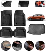 Seat Arona Alt Uyumlu Paspas Araca Özel Bagaj Havuzu MBS Siyah thumbnail 1