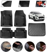 Ford Puma 2019-2025 Ust Uyumlu Paspas Araca Özel Bagaj Havuzu MBS Siyah thumbnail 1