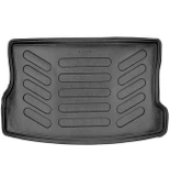 Renault Clio 2 1998-2005 Uyumlu Paspas Araca Özel Bagaj Havuzu MBS Siyah thumbnail 2