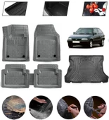 Opel Astra F 1991-1998 Hatchback Uyumlu Paspas Araca Özel Bagaj Havuzu MBS Gri thumbnail 1