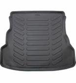 Renault Symbol 2008-2012 Uyumlu Paspas Araca Özel Bagaj Havuzu MBS Gri thumbnail 2