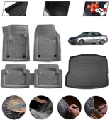 Opel Vectra C 2004-2009 Uyumlu Paspas Araca Özel Bagaj Havuzu MBS Gri thumbnail 1