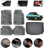 Tofaş Doğan Uyumlu Paspas Araca Özel Bagaj Havuzu MBS Gri thumbnail 1