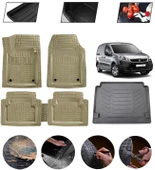 Peugeot Partner 1998-2008 Uyumlu Paspas Araca Özel Bagaj Havuzu MBS Bej thumbnail 1