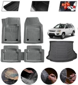 Kia Sportage 2005-2010 Uyumlu Paspas Araca Özel Bagaj Havuzu MBS Gri thumbnail 1