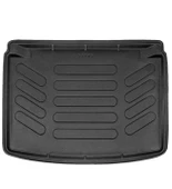 Skoda Fabia Hatchback 1999-2007 Uyumlu Paspas Araca Özel Bagaj Havuzu MBS Siyah thumbnail 2