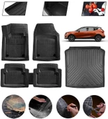 Seat Cordoba 2002-2008 Uyumlu Paspas Araca Özel Bagaj Havuzu MBS Siyah thumbnail 1