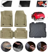 Opel Astra K  2020 Sonrası Tamir Kitli Uyumlu Paspas Araca Özel Bagaj Havuzu MBS Bej thumbnail 1