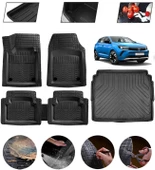 Opel Grandland 2017-2025 Ust Uyumlu Paspas Araca Özel Bagaj Havuzu MBS Siyah thumbnail 1